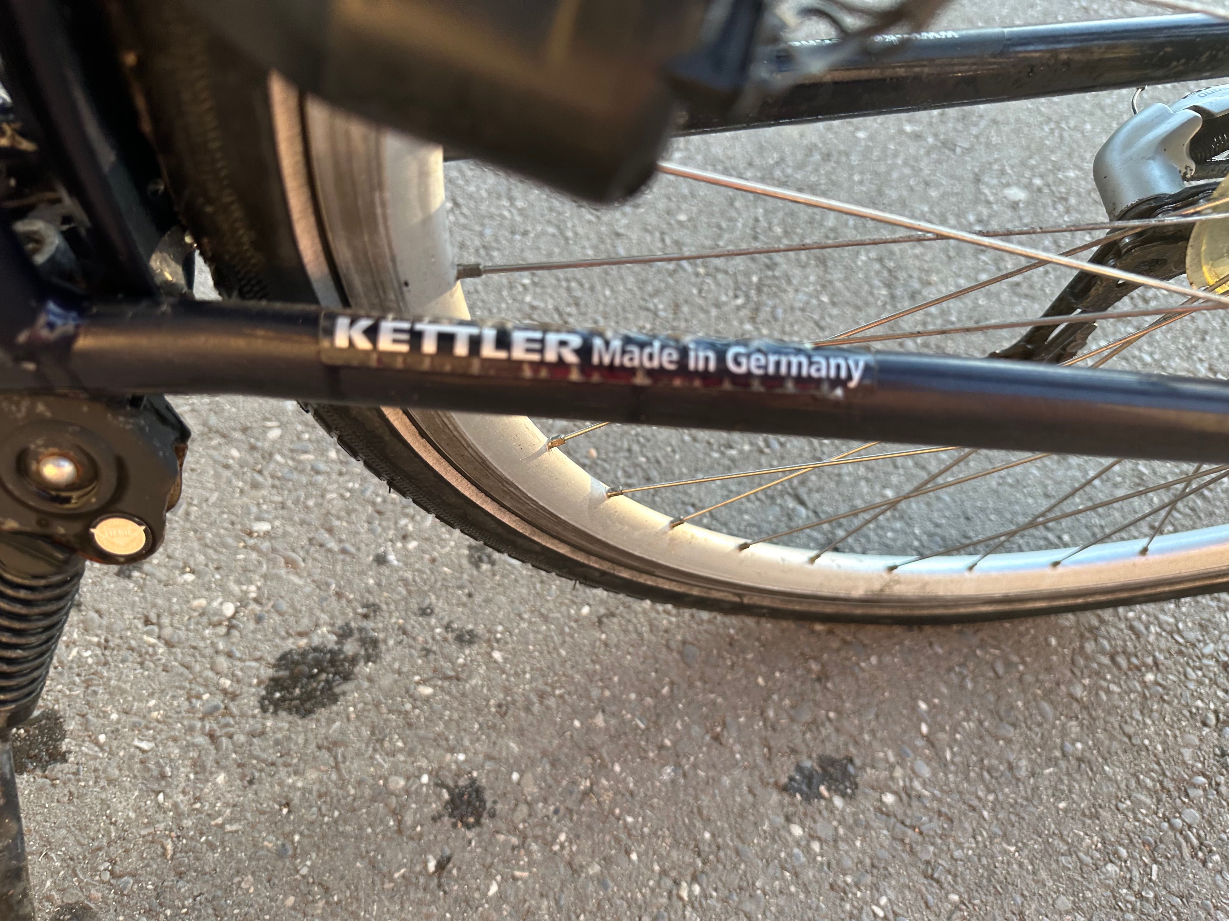 Bicicleta barbatesca Kettler 28’ Shimano Deore Full suspenion Germania
