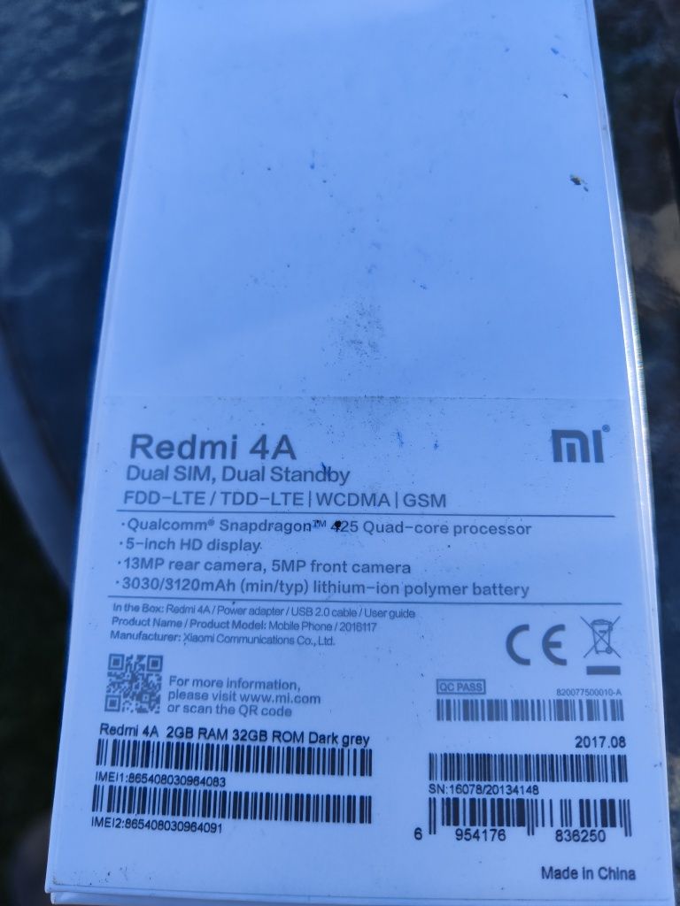 Телефон Xiaomi Redmi 4A