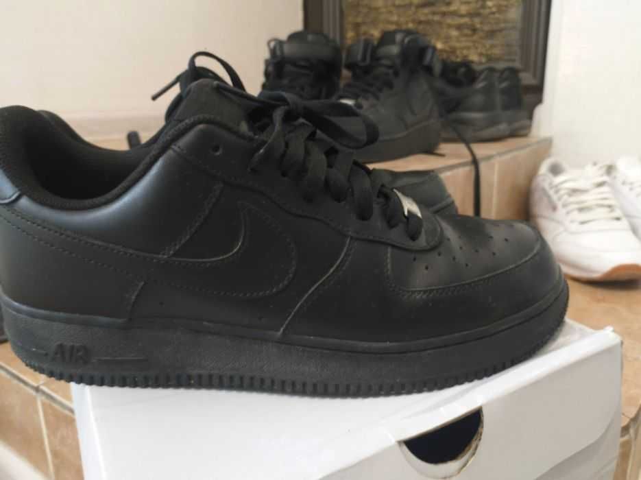 Оригинальные Nike air force 1 TRIPLE BLACK