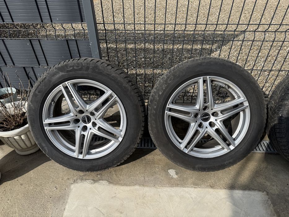 Jante cu anvelope de iarna  - 5X112, 66.6mm, BMW, Volkswagen, Audi