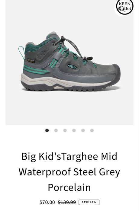 Демисезонные ботинки Keen 24 размер