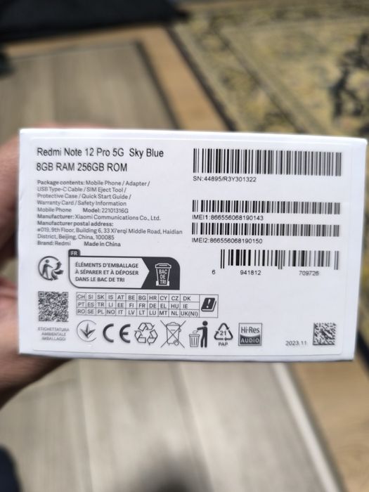 Xiaomi redmi note 12 Pro