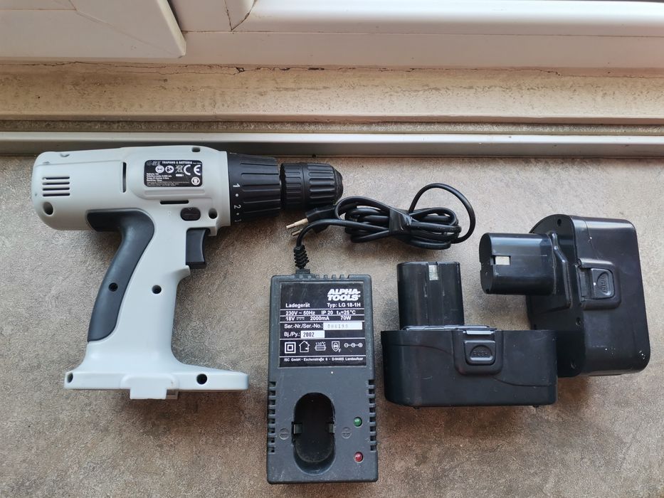 Акумулаторен винтоверт,ъглошлайф,зеге