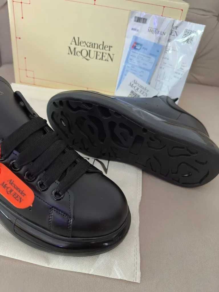 Adidasi Alexander McQueen Full Black - Verificare COLET - PREMIUM