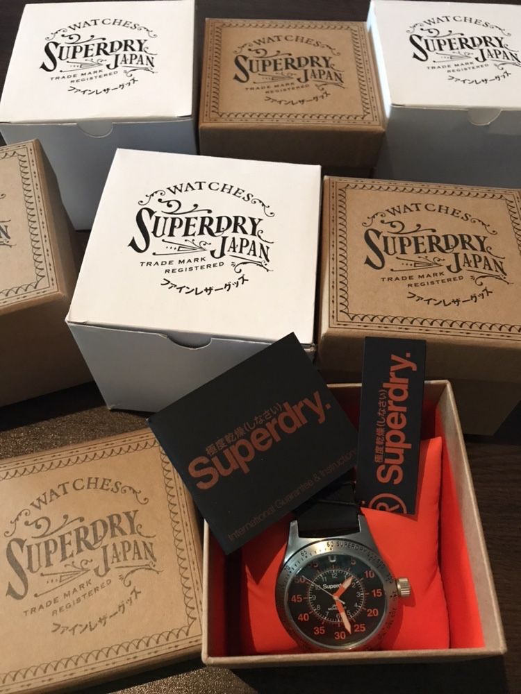 ПРОМОЦИЯ-часовник Superdry НОВ