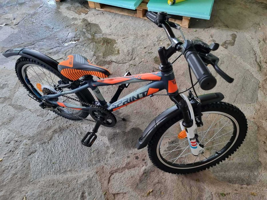 Детски алуминиев мтв велосипед Sprint HAT TRICK 20 с амортисьор