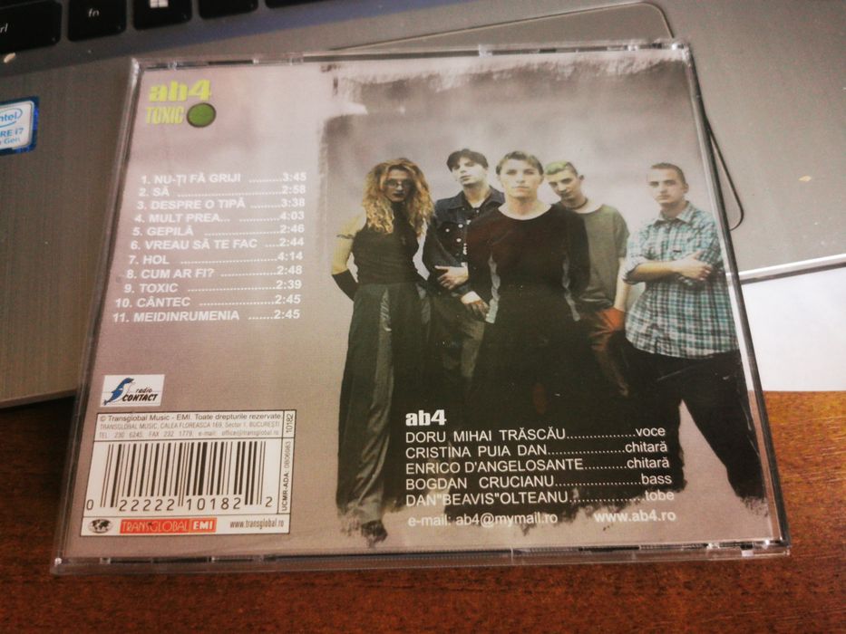 Cd AB4 Toxic raritate