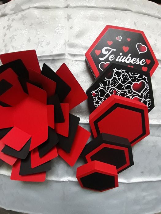 Explosion box cadou handmade