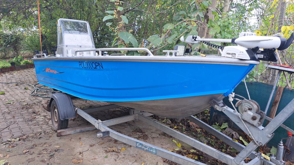 Barca aluminiu kimple 460