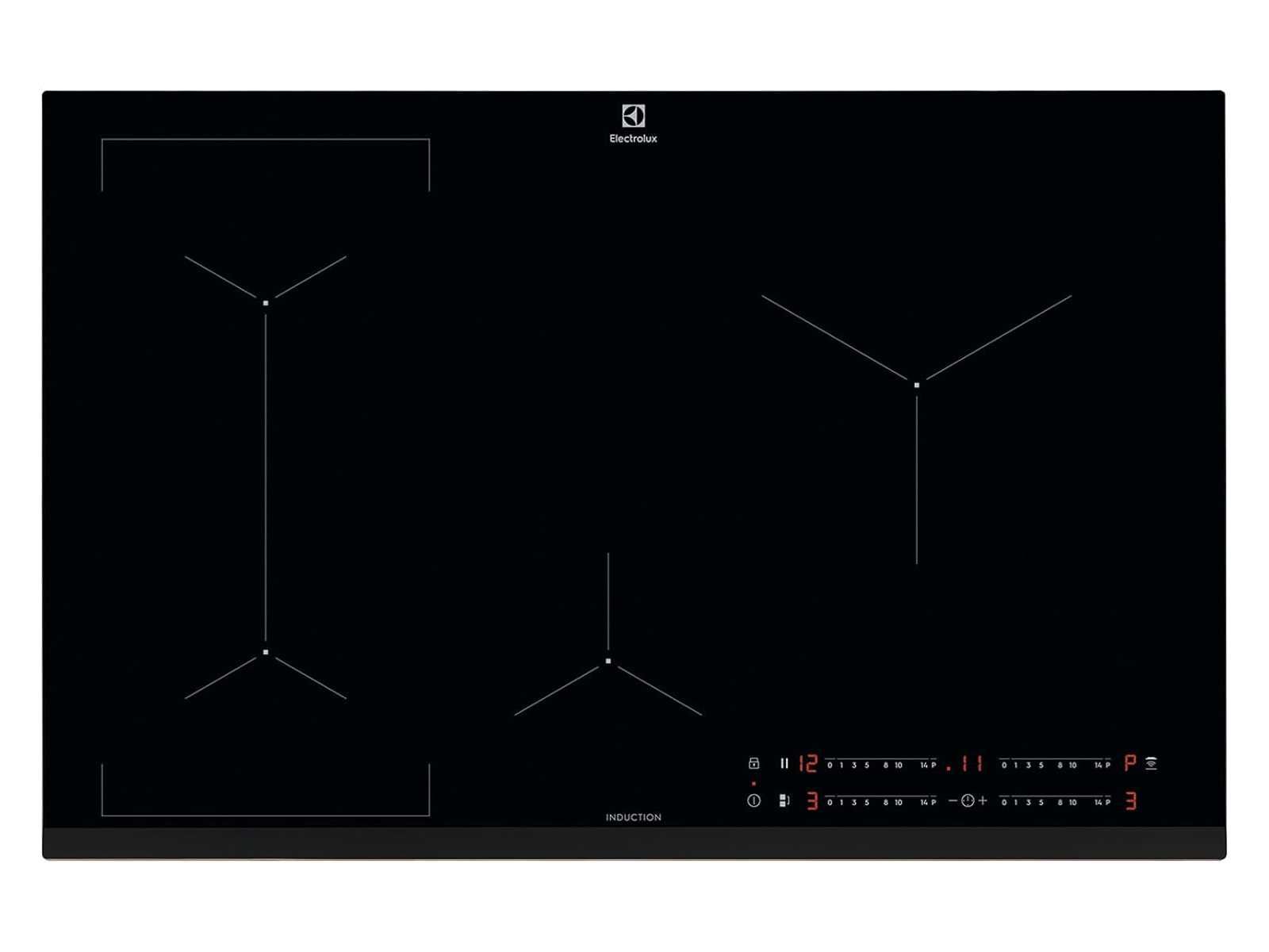 Индукционен плот Electrolux Bridge 80cm (LIL83443) 4600W