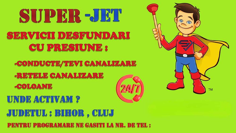 #Desfundare #Canalizare #Inspectie video #Tevi #Conducte Oradea Bihor