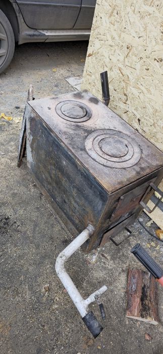 Печь котёл в зборе