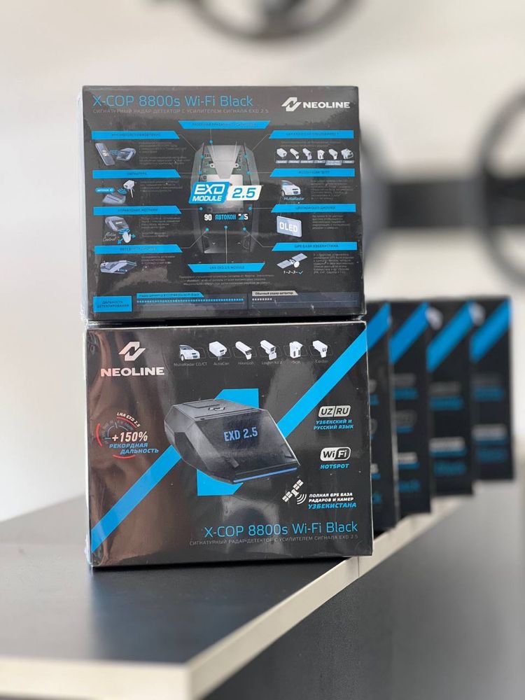 NEOLINE 8800S Wi-Fi Black +Доставка +Прошивка Бесплатно по 24/7 Горуд