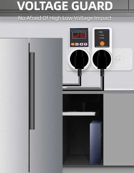 Волт Реле Защита от Пренапрежение Дисплей Програма АвтомВъзстановяване