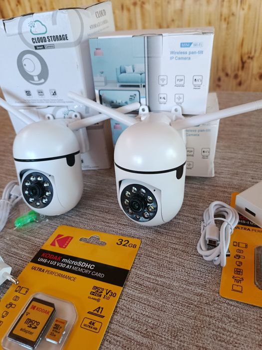 Нови Wi-fi  камери + КАРТА памет