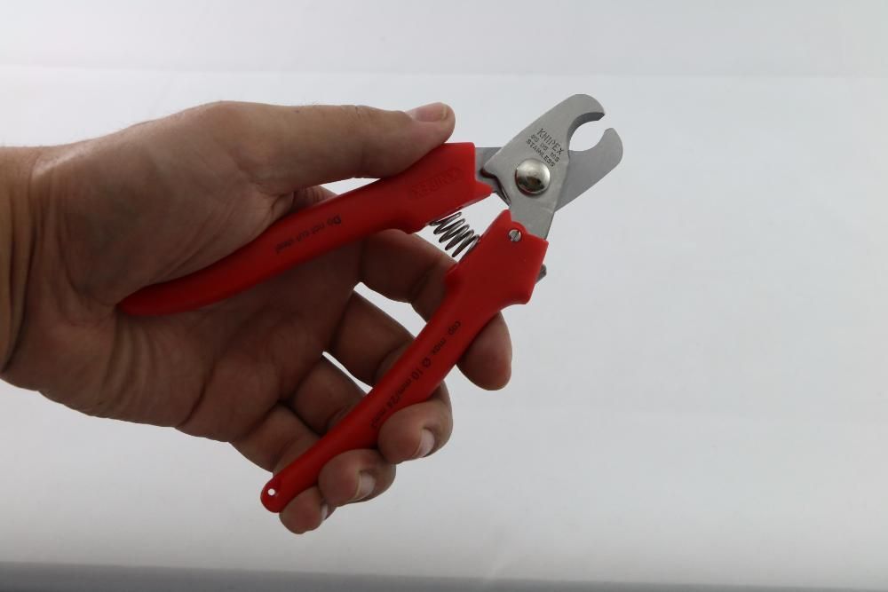 Knipex кабелни резачки 165 мм, ножица за кабели, Германия