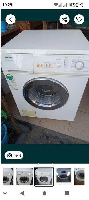 Vând mașină de spălat rufe miele