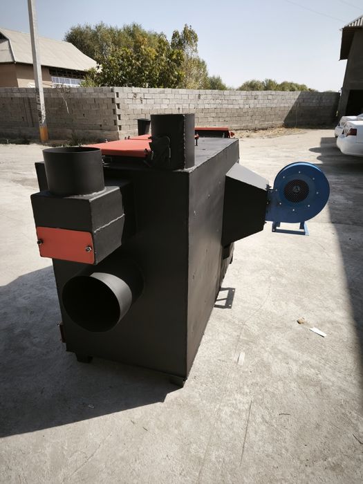 Теплогенератор кумирда ишлайди