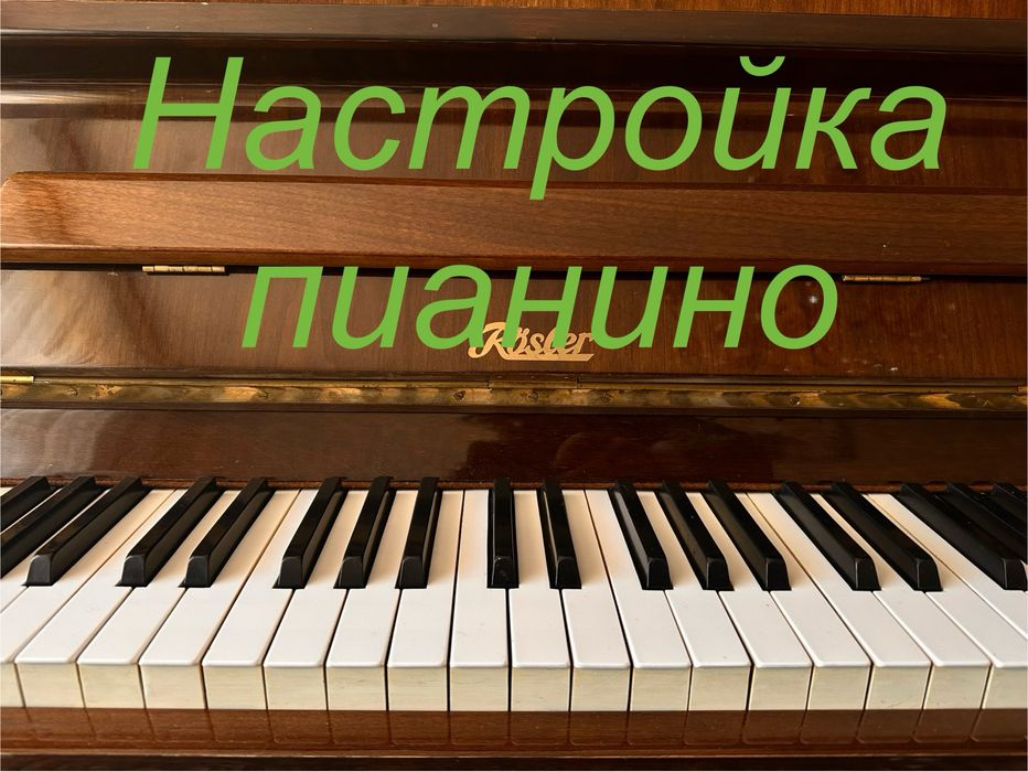 Настройка пианино ремонт фортепиано