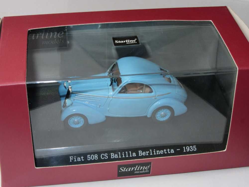 Macheta Fiat 508 cs Balilla Starline 1:43