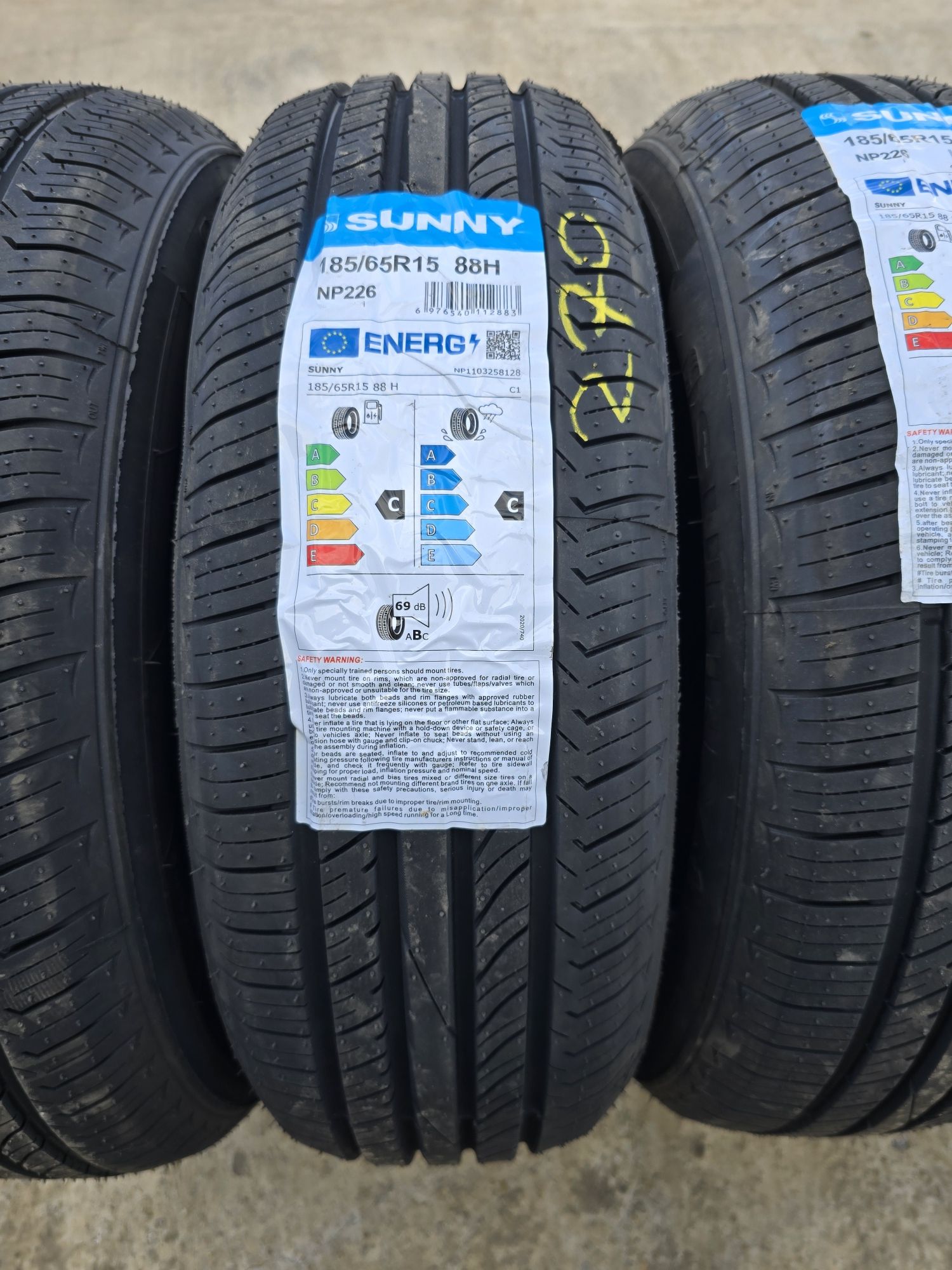 Anvelope de vara 185-65r15 Sunny