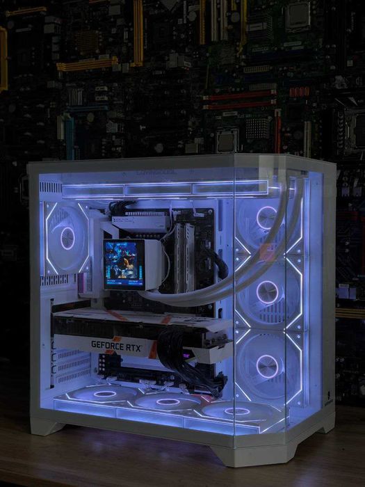 Core I7 10700  Белоснежный корпус