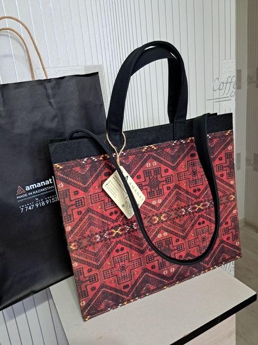Сумка из фетра. Ручная работа от бренда Аманат. Фетрдан сумка. Аманат
