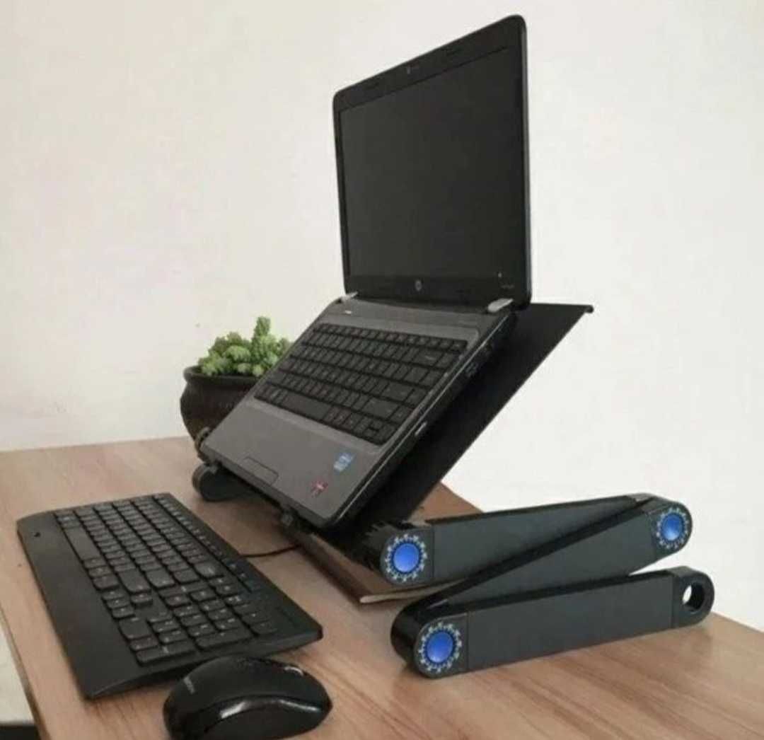 Стол-трансформер Laptop table складной столик для ноутбука