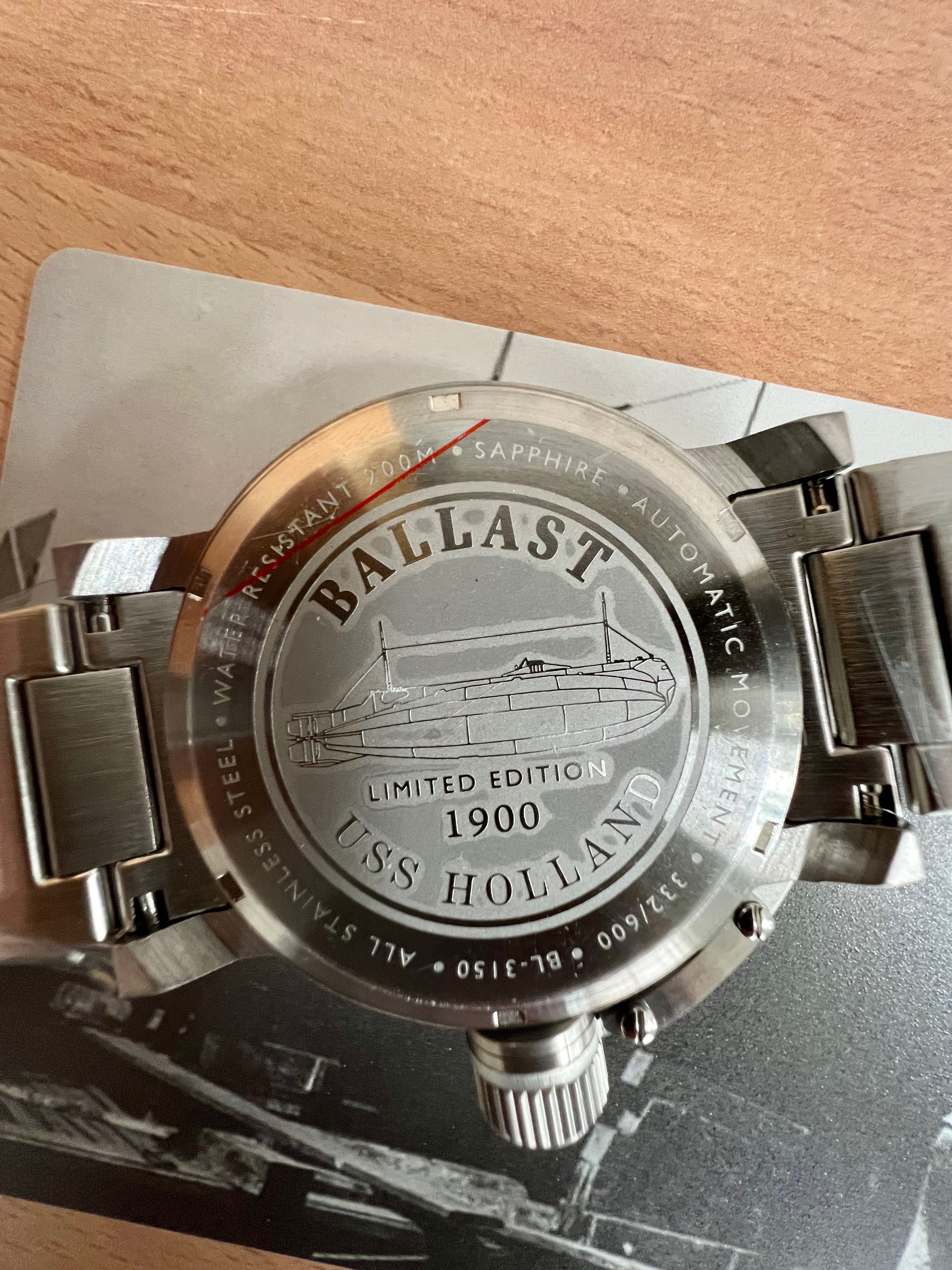 Автоматичен подводничарски часовник BALLAST
