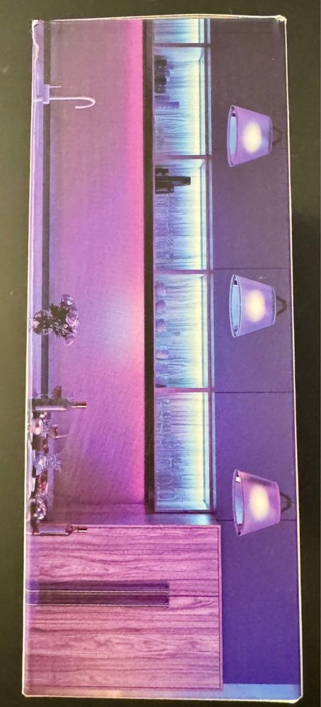 Banda Led Meross, Smart WiFi LED Strip MSL320 5m Control Vocal Noua