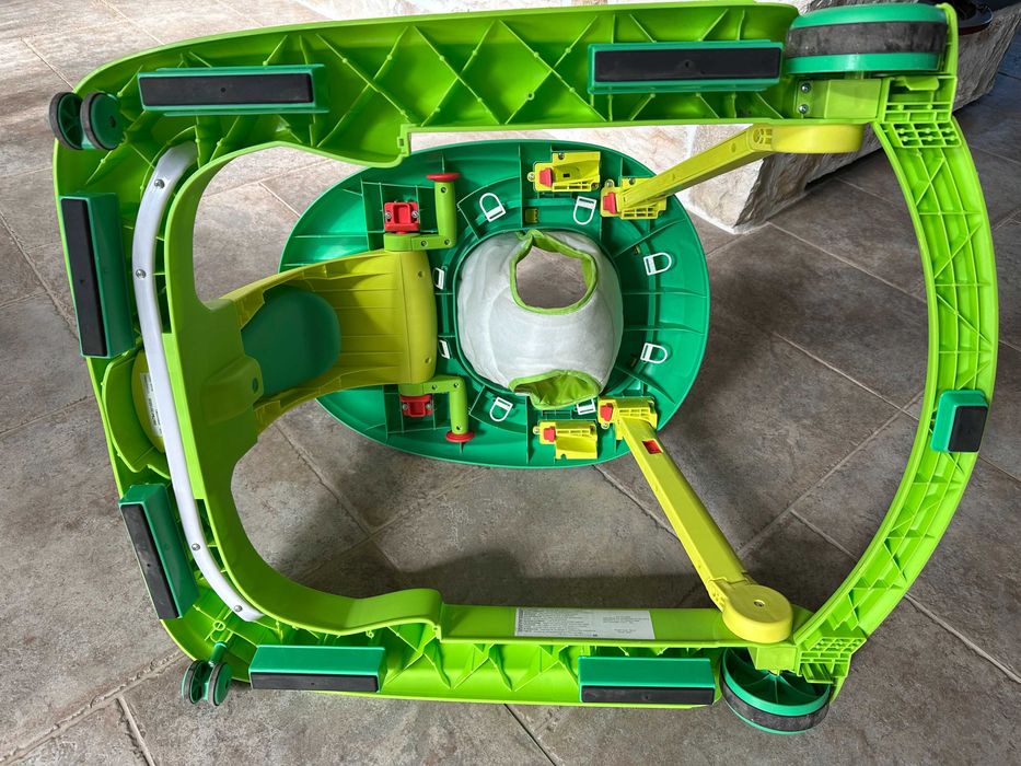 Chicco Бебешка проходилка 3 в 1 Baby Walker 123 Green
