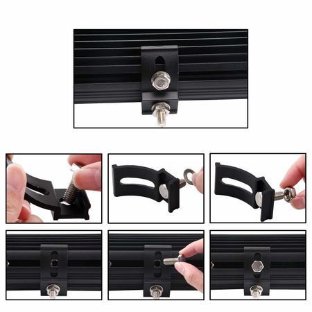 Led bar combo 90w, 30 led диода , 37 см , 12v/24v