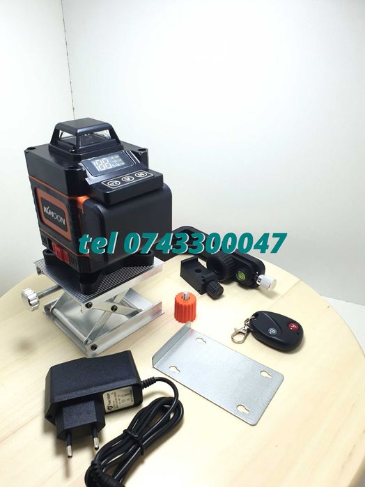 Nou Nivela Laser Kamoon 16 Lini 4d Fascicul Raza Verde Cu 16 Linii