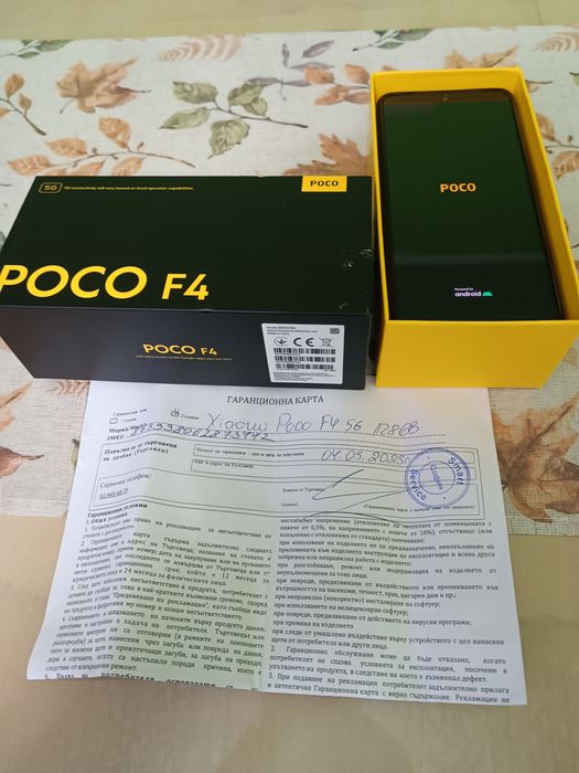 телефон Xiaomi Poco F4