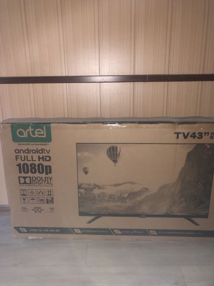 Artel 43 televizor Yangi televizor