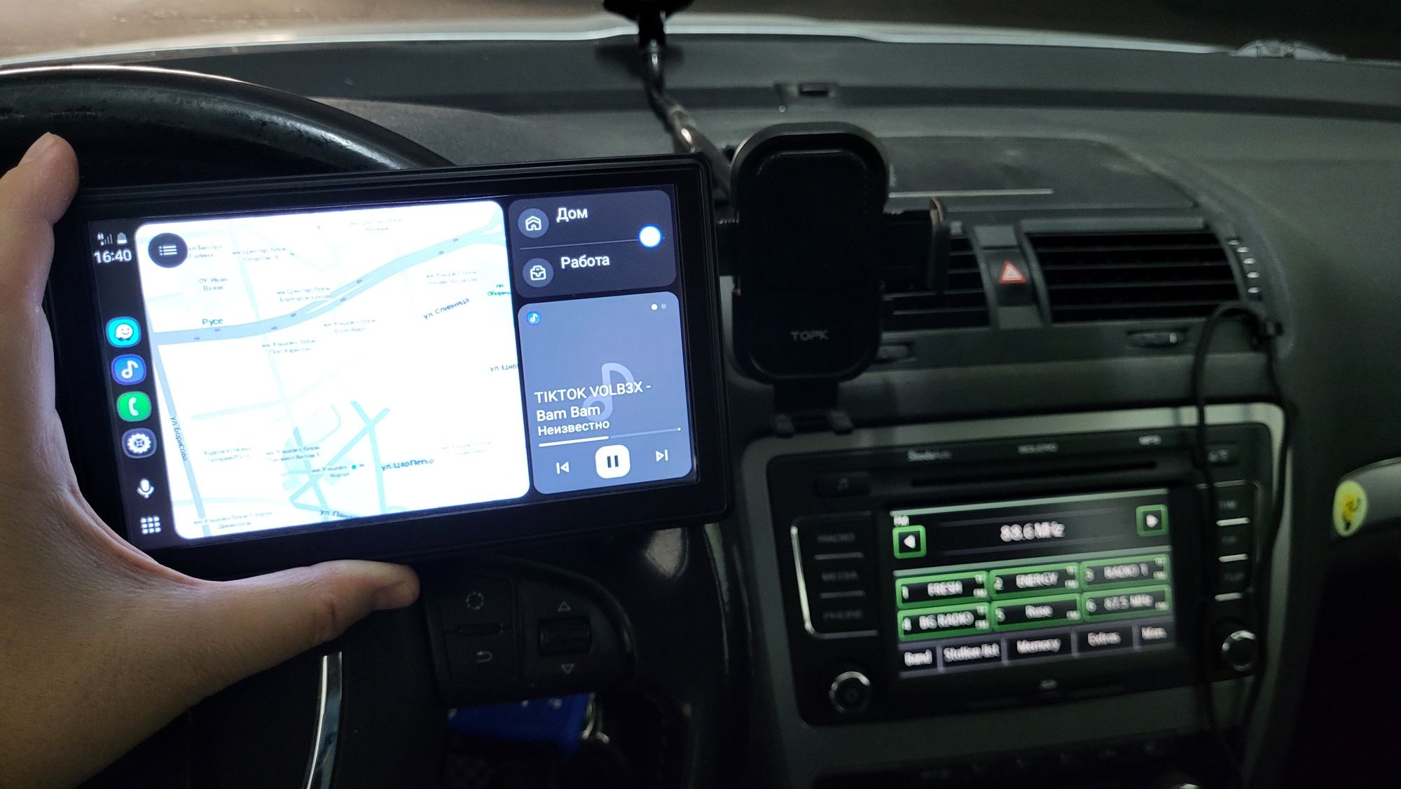 7” мултимедия за кола B500W – Android / iPhone съвместимост