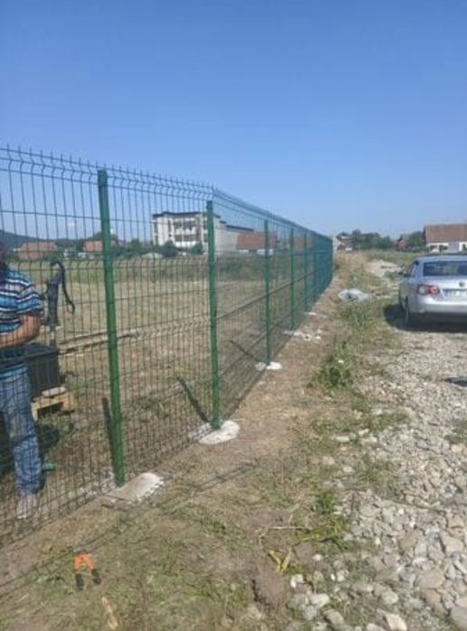 Gard șipcă tip jaluzele bca gard plasă bordurată