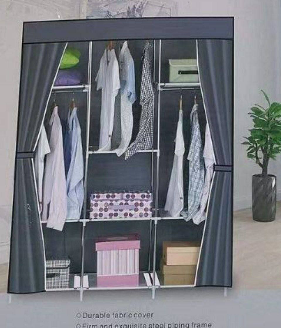 Складной тканевый шкаф для одежды