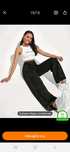 Blugi  casual cu talie inalta