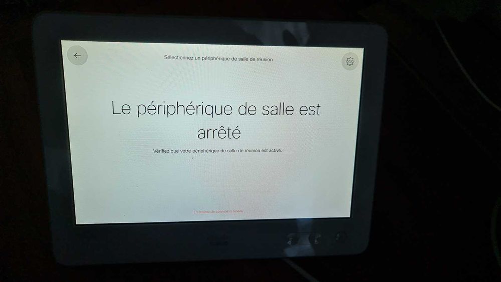 monitor Cisco TelePresence cisco Touch 10