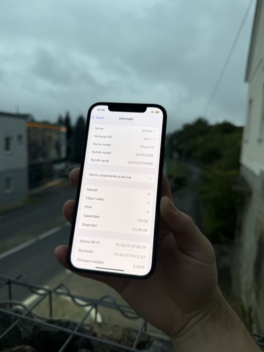 IPhone 12 64gb Black / Neverlocked