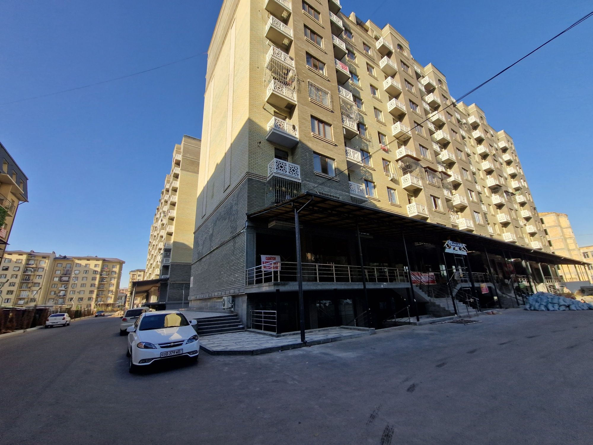 Arenda 80 m² Sergeli-7 Grin Xaus novastroyka