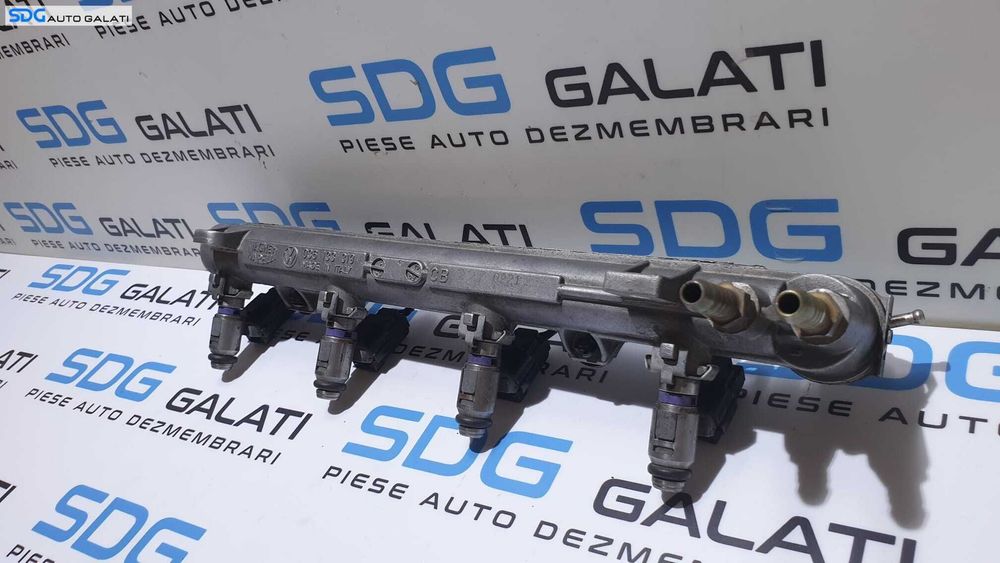 Rampa Presiune cu Injectoare Distribuitor Carburant Motorina Volkswagen Bora 1.6 16V AZD BCB 1999 - 2005 Cod 036133319AL 036031T[S0277]