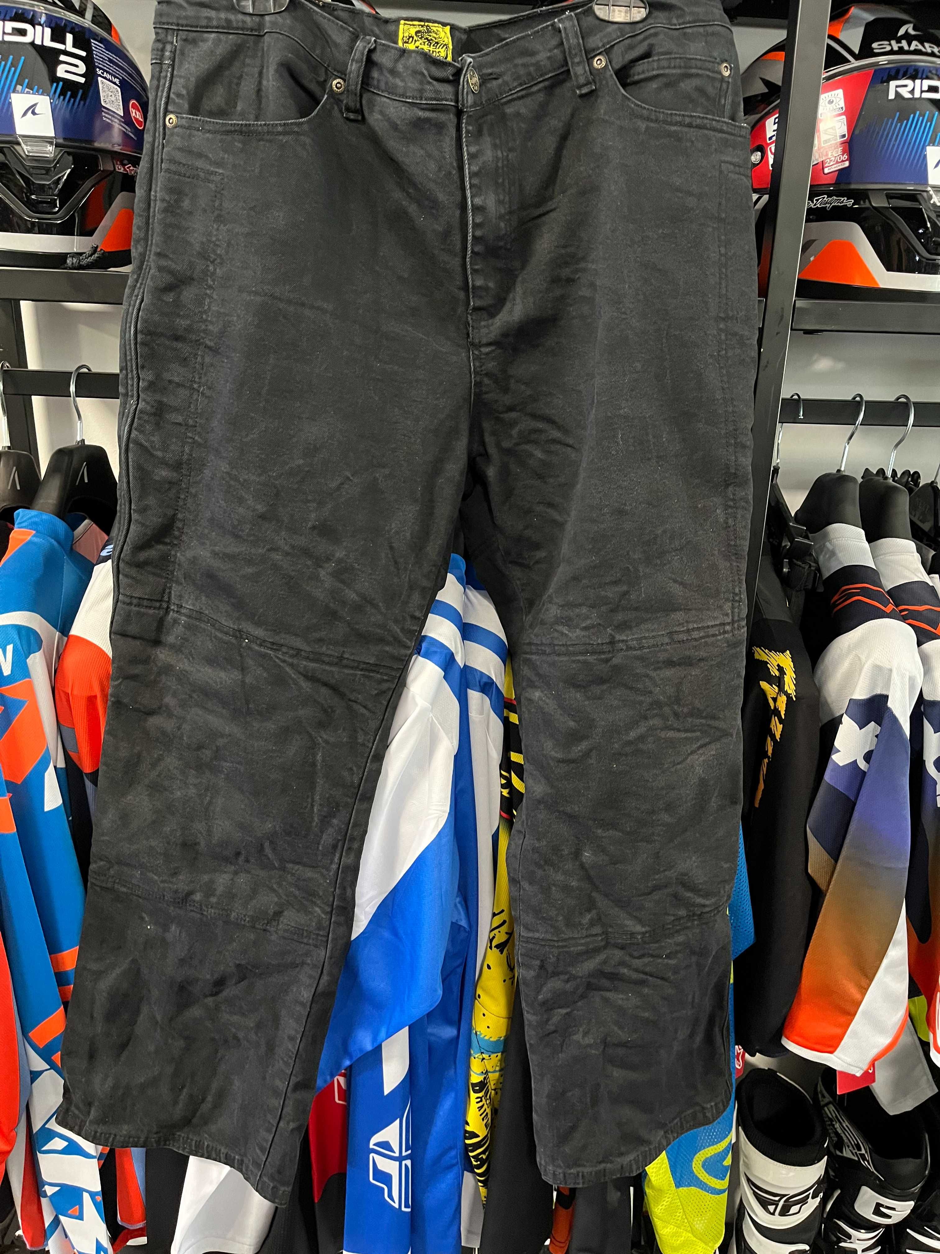Мото дънки DRAG IN Jeans ,протектори и KEVLAR , разм.XL-36 ,като нови,