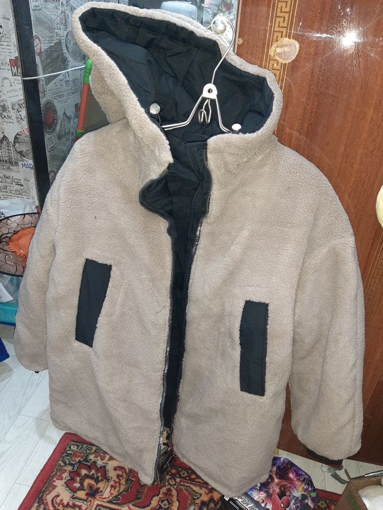 Новая куртка (двусторонняя) зима