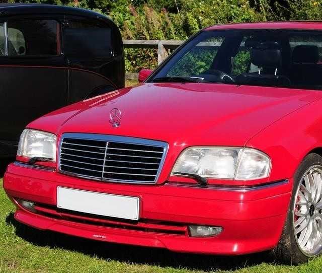 Решетка Мерцедес 202 Авангард Mercedes W202 Avangard Нова Хром метална