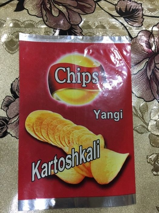 Chipsi paketchalari. Kg 4 у.е. 1kg 400 dona paket