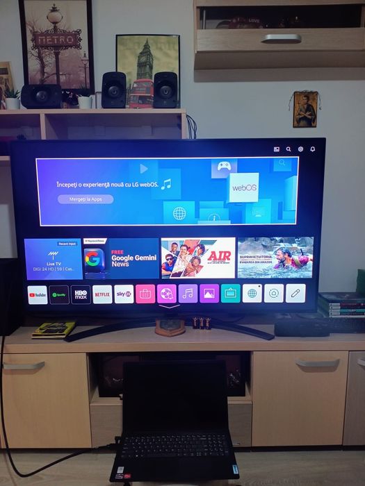 Televizor LG 55NANO913NA,139 cm,Smart,4K Ultra HD,LED,AI Thinq,Arc