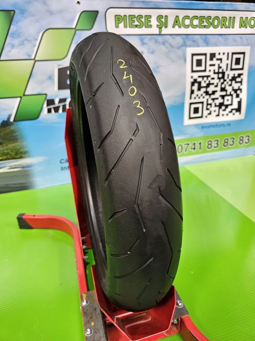 120 70 17 Anvelopa Moto Pirelli Diablo Rosso Cauciuc Fata C2403