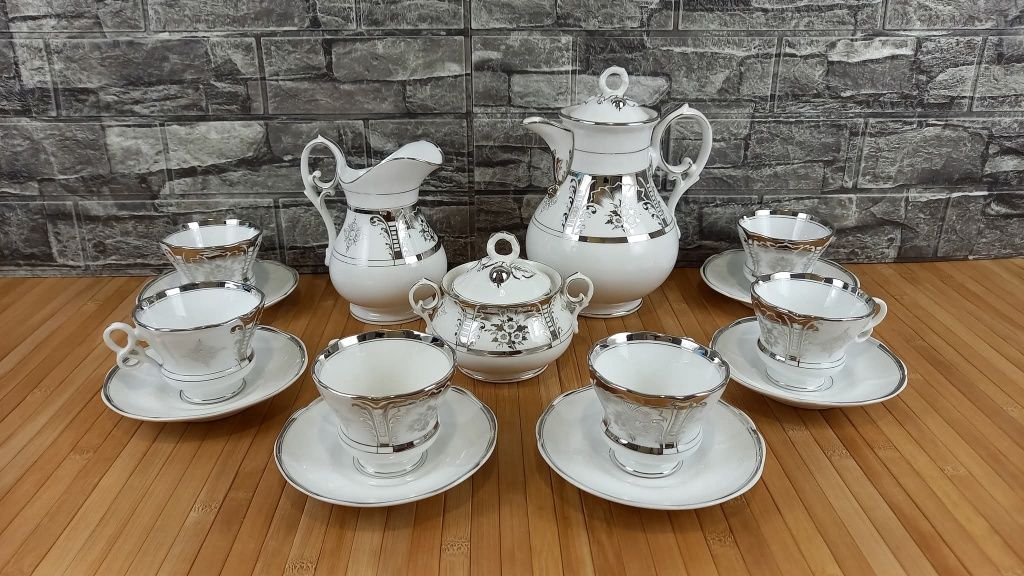 Стар, над 100 г. сервиз за 6 човека - Carl Tielsch